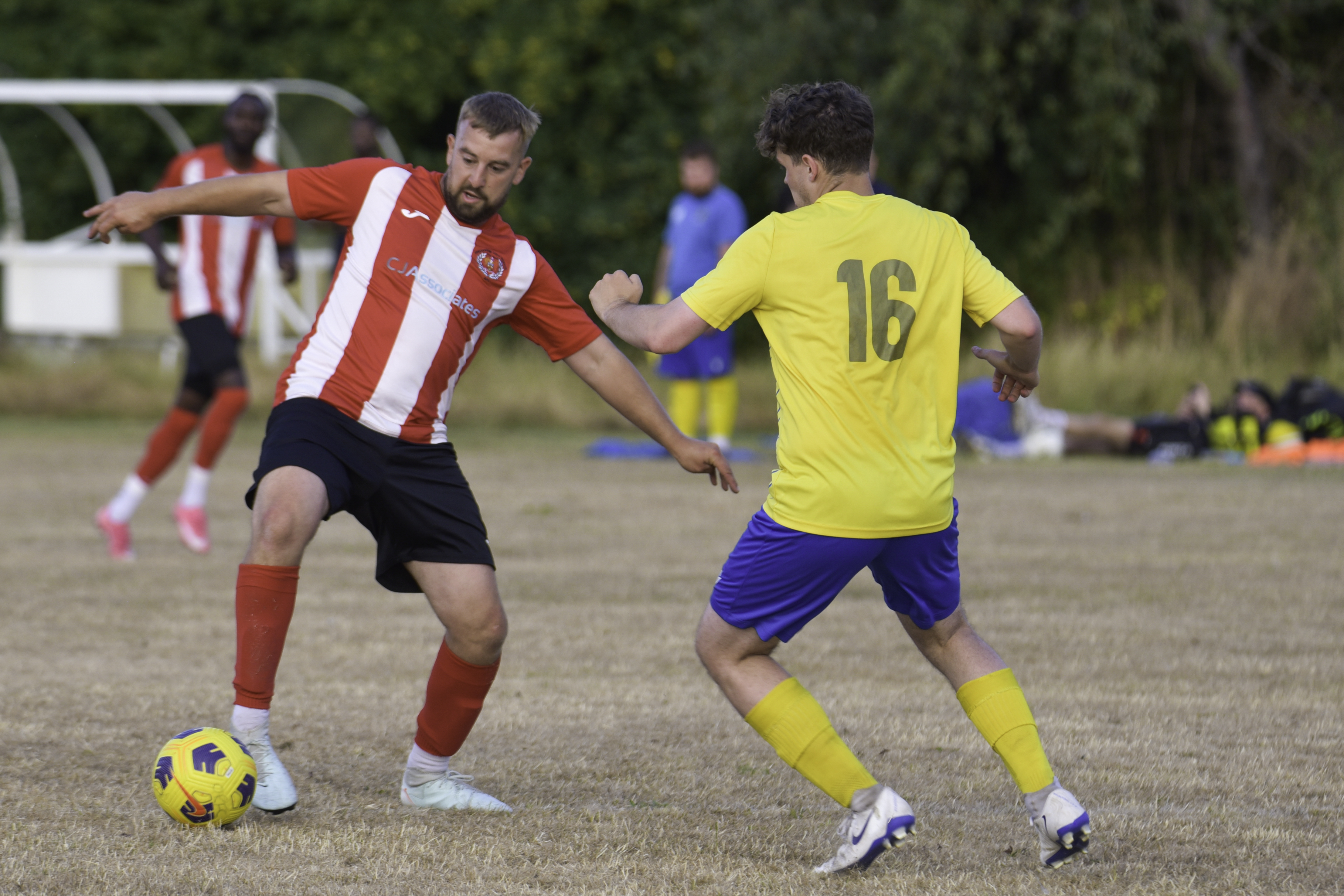 CCSAFC 1st XI in action