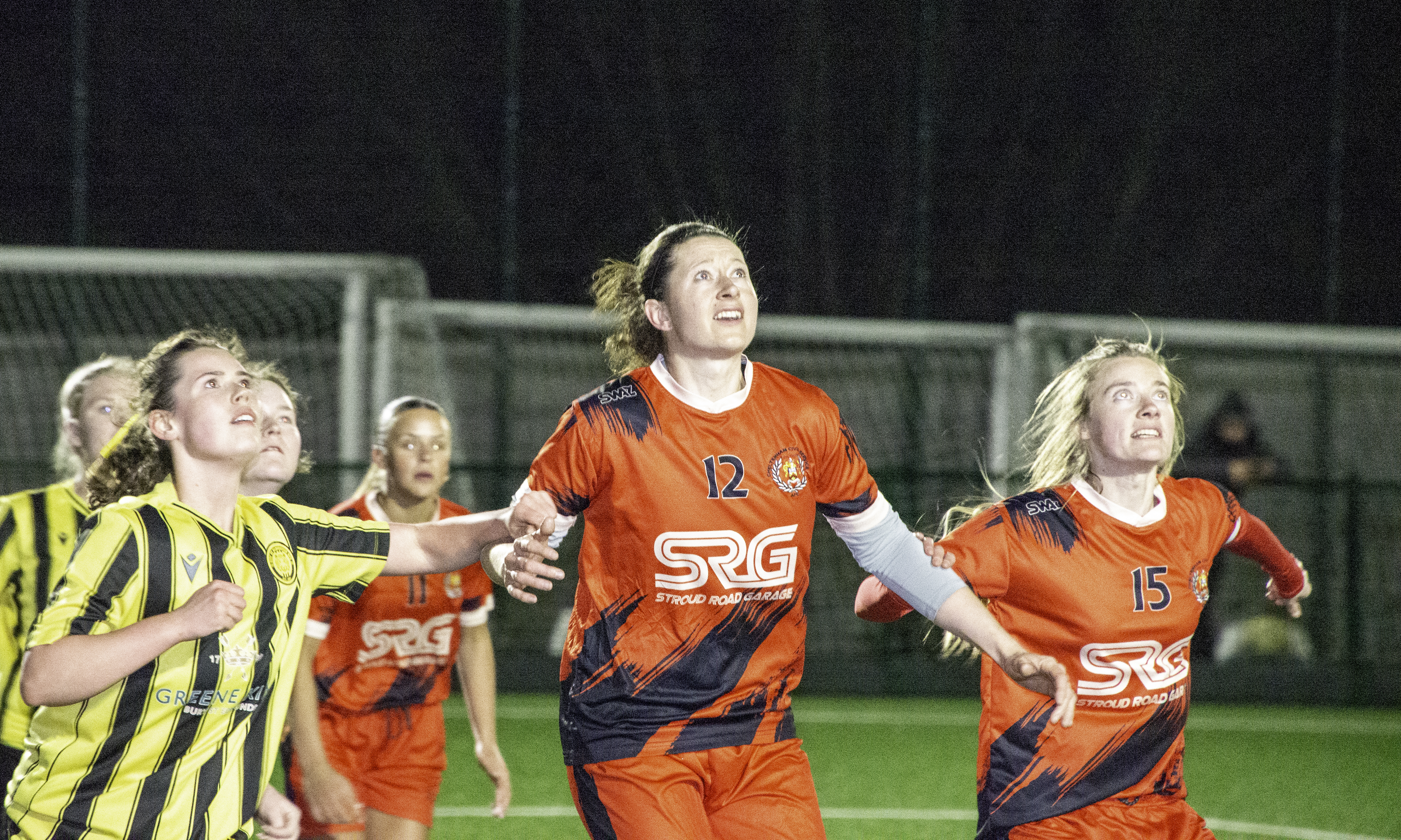 CCSAFC Ladies in action