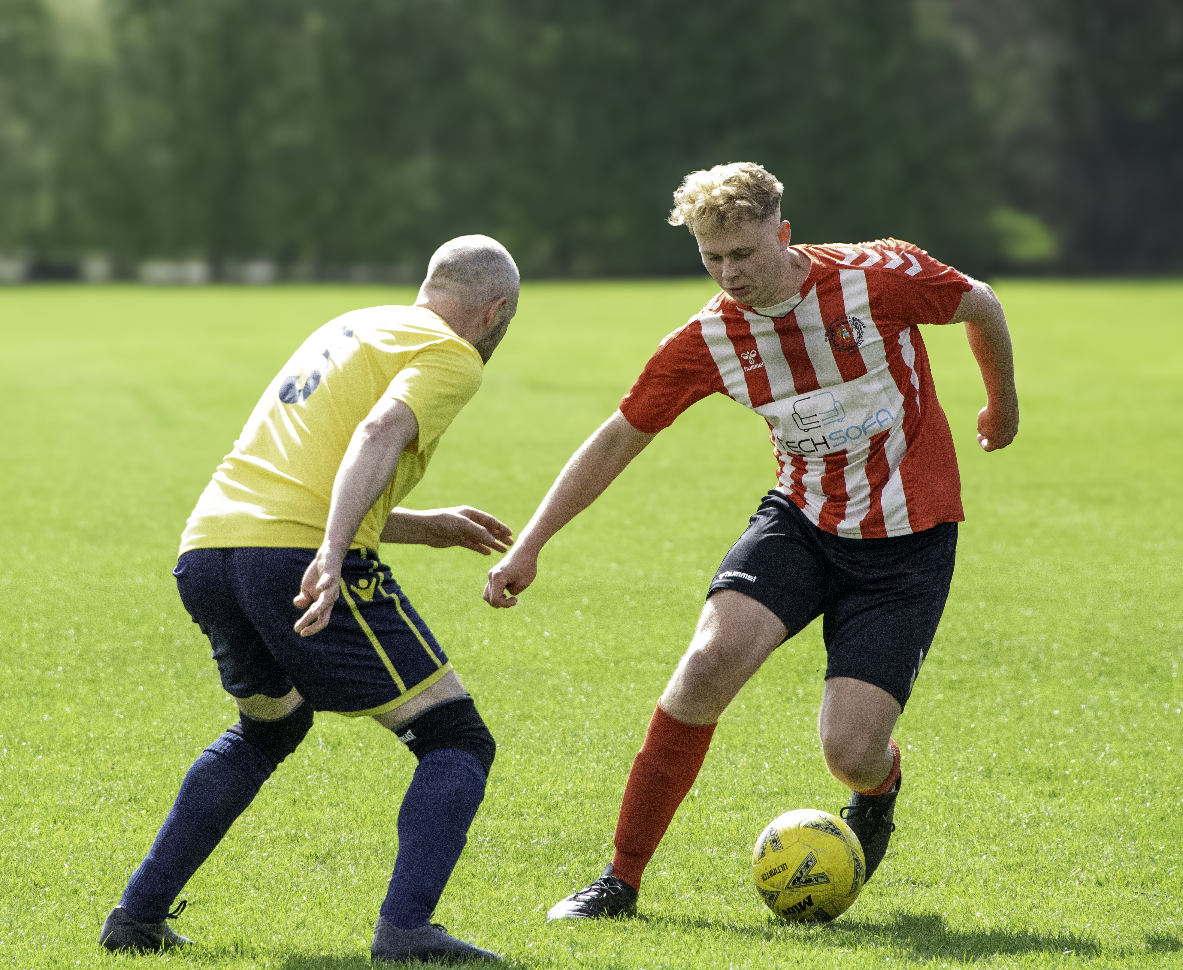 CCSAFC Reserves in action